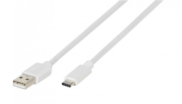 Vivanco Kabl USB A/C 2m W