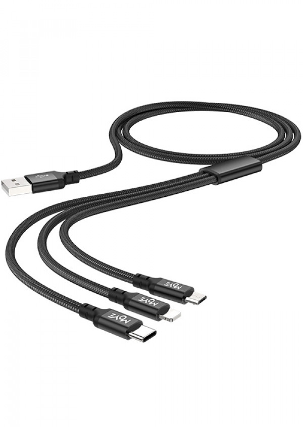 MOYE 3 in 1 USB Data Cable