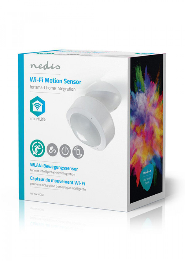 Nedis Nedis Smart Motion Sensor Wired Indoor Wi-Fi