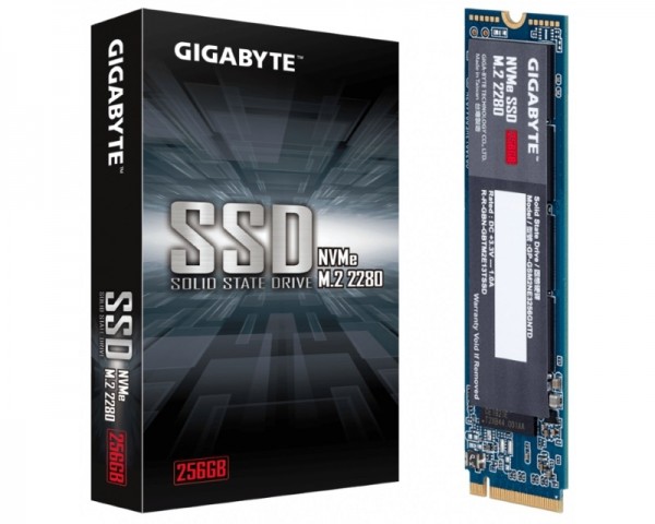 GIGABYTE 256GB M.2 PCIe Gen3 x4 NVMe SSD GP-GSM2NE3256GNTD