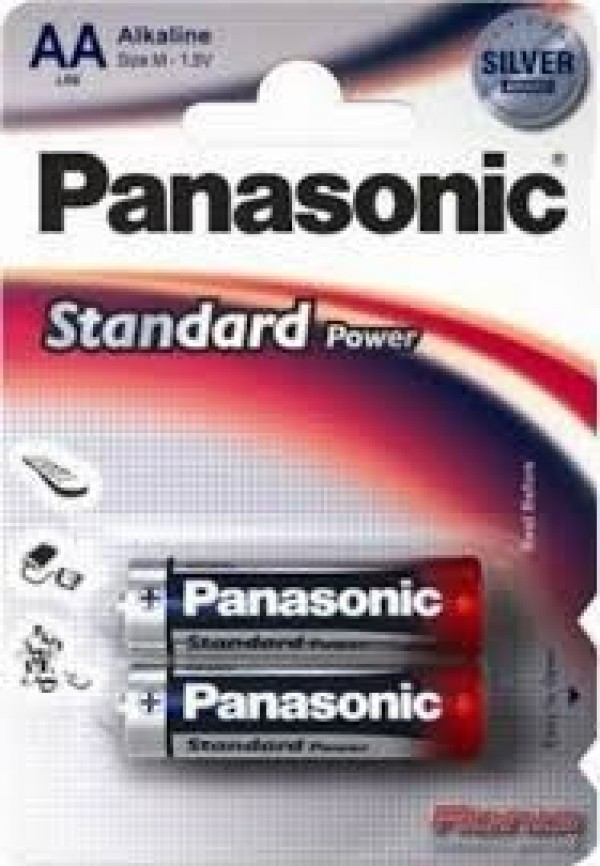 PANASONIC baterije LR6EPS2BP - AA 2kom Alkalne Everyday
