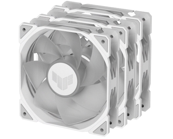 ASUS TUF GAMING TR120 ARGB REVERSE WHITE 3IN1 ventilator