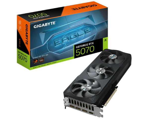 GIGABYTE nVidia GeForce RTX 5070 EAGLE 12GB 192bit GV-N5070EAGLE OC-12GD rev. 1.0 grafička karta