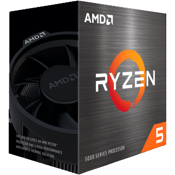 AMD CPU Desktop Ryzen 5 6C12T 4500 (3.64.1GHz Boost,11MB,65W,AM4) Box ( 100-100000644BOX ) 
