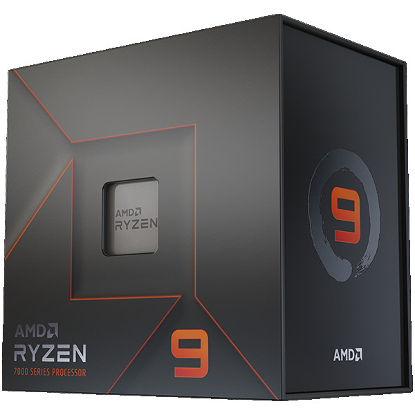 AMD CPU Desktop Ryzen 9 12C24T 7900X (4.75.0GHz Boost,76MB,170W,AM5) box, with Radeon Graphics ( 100-100000589WOF ) 