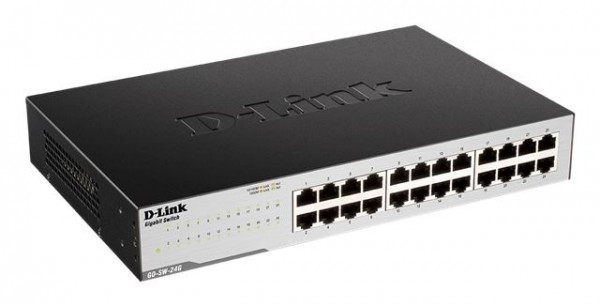 DLink 24-Port Gigabit Easy Desktop Switch GO-SW-24GE