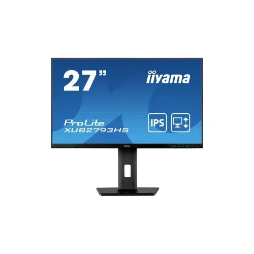 Iiyama  XUB2793HS-B7  LED monitor 27 1920 x 1080 FHD 100 Hz IPS 300 cd 1300 1ms HDMI DP ( XUB2793HS-B7 ) 