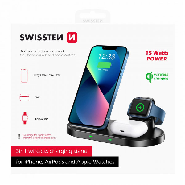 Punjač wir. SWISSTEN 3 in 1