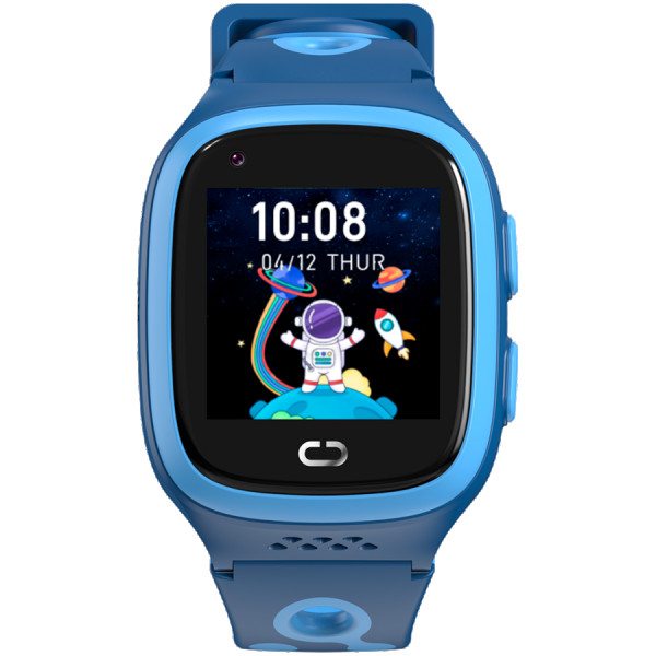 Canyon Kids Watch ZEFIR KW-49 E-SIM 4G GPS WiFi Video Music Games English learning, Blue ( CNE-KW49BL ) 