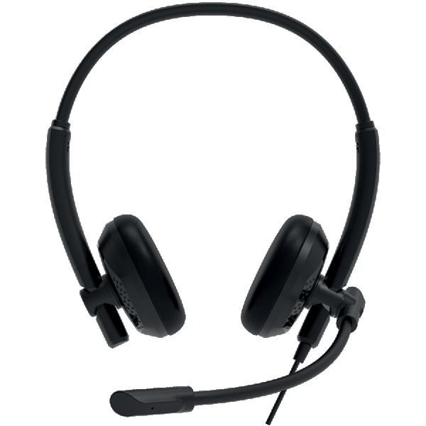 CANYON HS-07, Super light weight conference headset 3.5mm stereo plug,with PVC cable 1.6m, extra USB sound card with PVC cable 1.2m, ABS headset material, size: 16*15.5*6cm. Weight: 100g, Black ( CNS-HS07B ) 