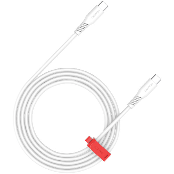 CANYON cable CC100SC C-C 100W 1.2m White ( CNS-CC100SC12W ) 