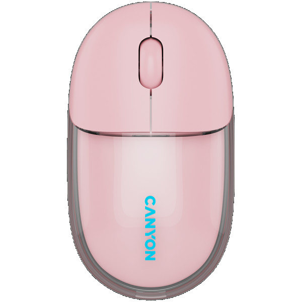 CANYON mouse OnClick 24 BT Wireless TransparentPink ( CNS-CMSW24P ) 