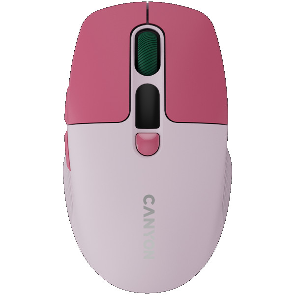 CANYON mouse MW-26 LCD Silent Dual Mode Wireless Pink ( CNS-CMSW26P ) 