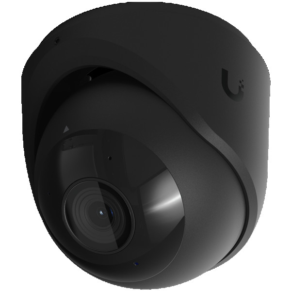 Ubiquiti UVC-G6-Turret-B Black, All-weather, tamper-resistant 4K PoE camera with a 11.8'' 8MP image sensor, Multi-TOPs AI Engine, and 3-axis