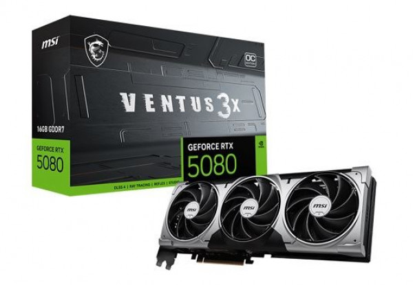 VGA MSI RTX 5080 16G VENTUS 3X OC
