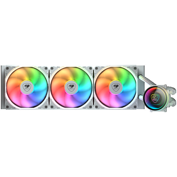 COUGAR POSEIDON ELITE ARGB 360 White AiO Liquid Watercooling ( CGR-PSDELRGB-W-360 ) 