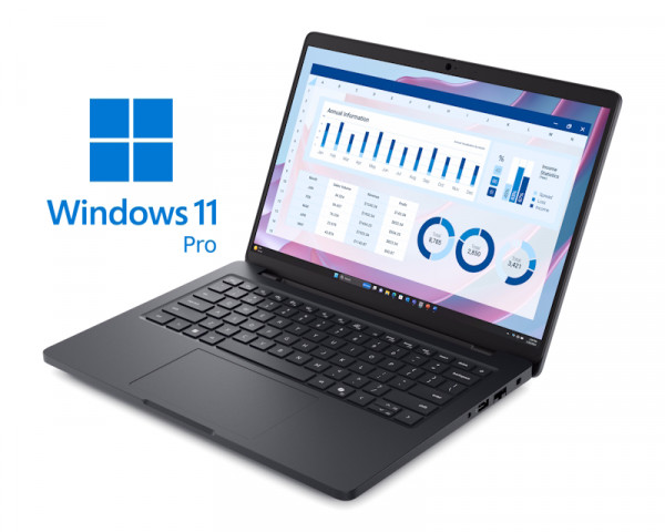 DELL Pro Max 14 14 inch FHD+ 300nits AMD Ryzen AI 7 Pro 350 16GB 512GB SSD Backlit FP Win11Pro 3yr ProSupport laptop 