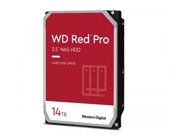 WD 14TB 3.5'' SATA III 512MB 7200rpm WD142KFGX Red Pro hard disk