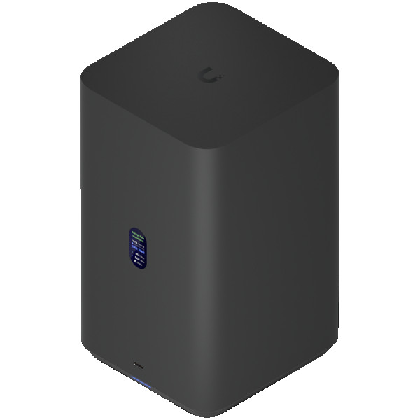 Ubiquiti UniFi UNAS-2-B-EU Network Attached Storage with (2) 3.5inch HDD bays, 2.5 GbE networking, USB-C connectivity, and an included PoE+