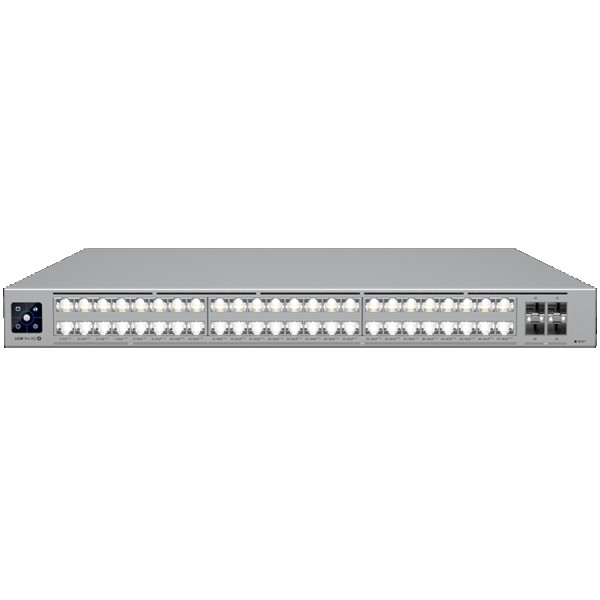 Ubiquiti Layer 3 Etherlighting USW-Pro-XG-48-PoE-EU  (32) 10 GbE, (16) 2.5 GbE PoE, and (4) 25G SFP28 ports ( USW-PRO-XG-48-POE-EU ) 