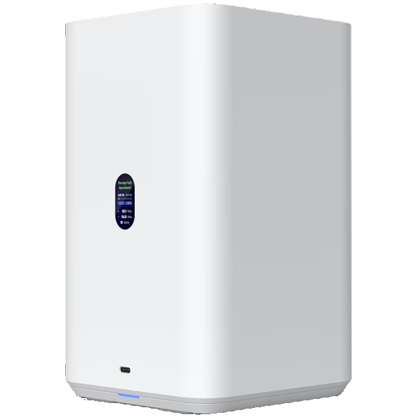 Ubiquiti UniFi  UNAS-2-W-EU Network Attached Storage with (2) 3.5inch HDD bays, 2.5 GbE networking, USB-C connectivity, and an included PoE