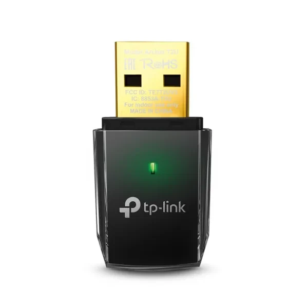 LAN MK TP-Link Archer T2U AC600 wireless 600Mbs dual band USB
