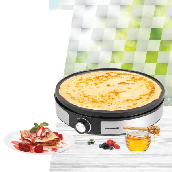 Aparat za palačinke HEINNER HCPM-F15RVSS 1500W2 u 1
