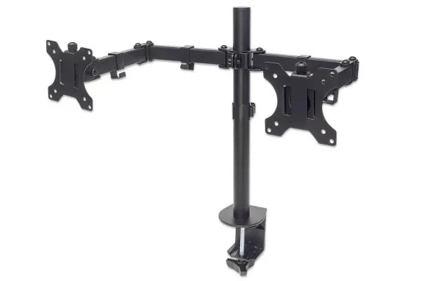 Stoni nosač za 2 monitora Manhattan 13''-32'' 461528