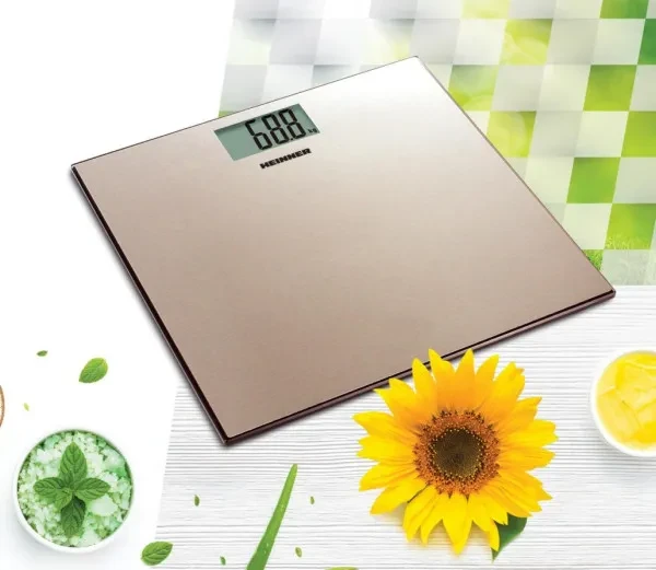 Personalna vaga HEINNER HBS-180SSGD 180kgdigitalnastaklo2X1,5V AAA