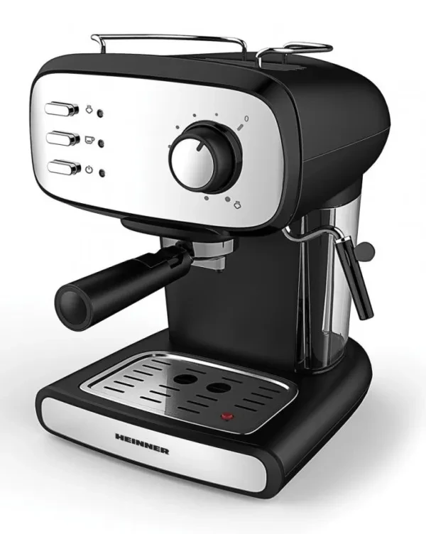 Espresso aparat HEINNER  HEM-1100BKX 15bar1,25l