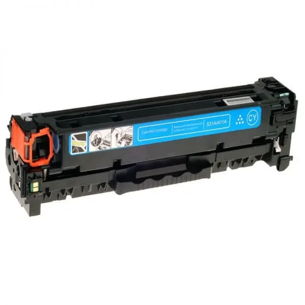 Toner CC531A Printermayin cyan CP2025nCM2320nfM351aM375nwM451dnM475dnM476n