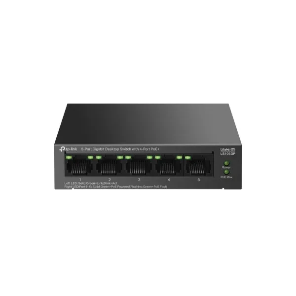 LAN Switch TP-Link LS105GP 5x1G4PoE65W
