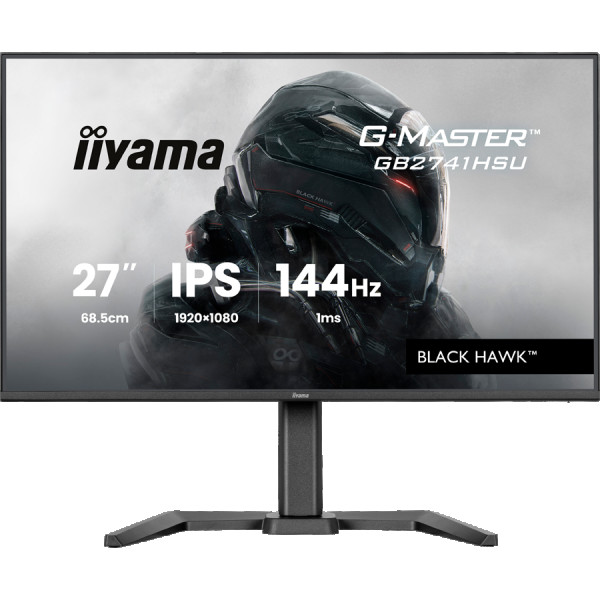 27 inch IPS Gaming G-Master Black Hawk FreeSync 1920x1080 144Hz 300cdm2 HDMI DisplayPort 1ms MPRT Adaptive Sync Speakers USB 2x 2.0 Black T