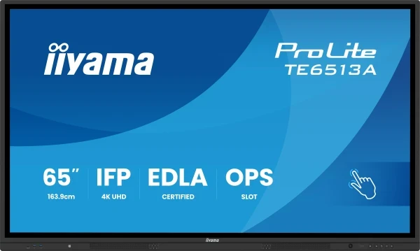 Interaktivni ekran 65'' Iiyama TE6513A-B3AG IPS 3840x2160Android 148msHDMIDP