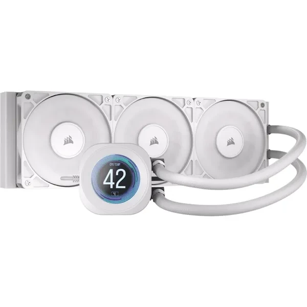 CPU Hladnjak Corsair NAUTILUS 360 RS LCD Liquid White, CW-9061034-WW