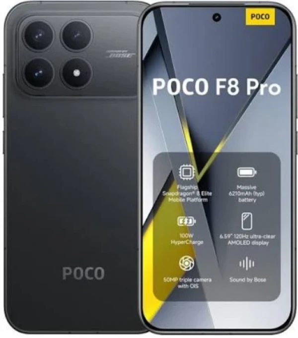 Xiaomi Poco F8 Pro 5G Dual Sim 12GB RAM 256GB Black