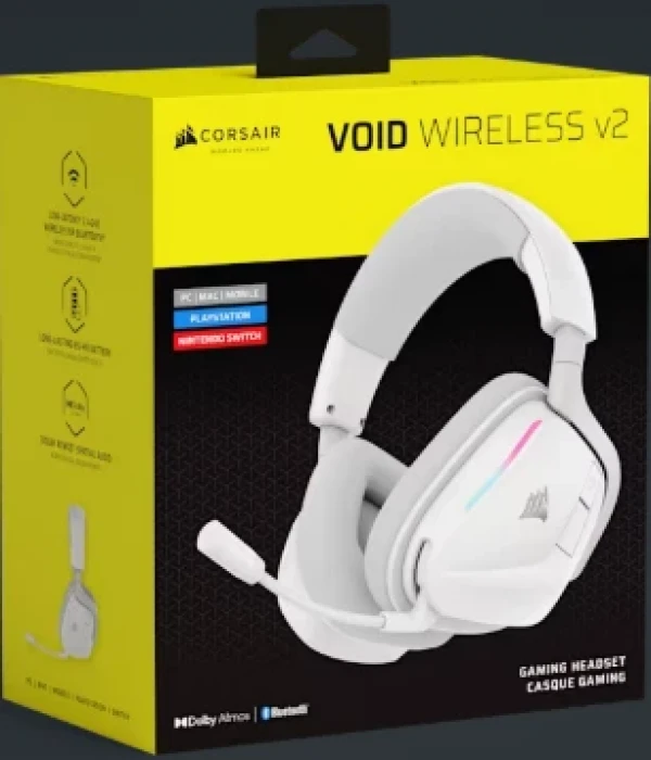 Slušalice Wireless gaming Corsair Void RGB Elite bele CA-9011380-WW